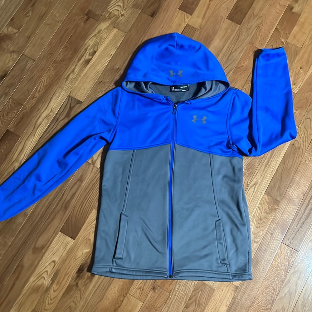 YXL Under Armour boys zip up